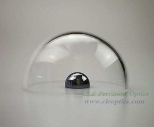 Optical Dome, 50mm diameter, 2mm thick, 16mm height, N-BK10 type Dome Windows