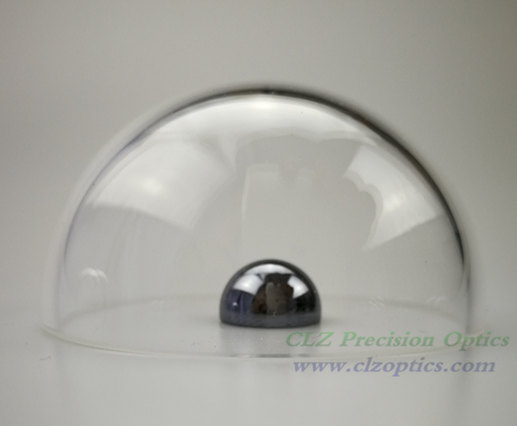 Optical Dome, 41mm diameter, 1.5mm thick, 20.5mm height, N-BK7 or equivalent type Dome Windows