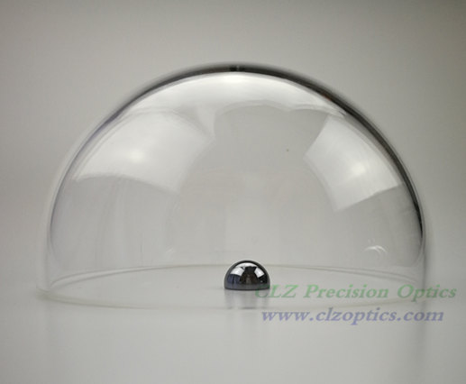 Optical Dome, 100mm diameter, 4mm thick, 53mm height, N-BK7 or equivalent type Dome Windows